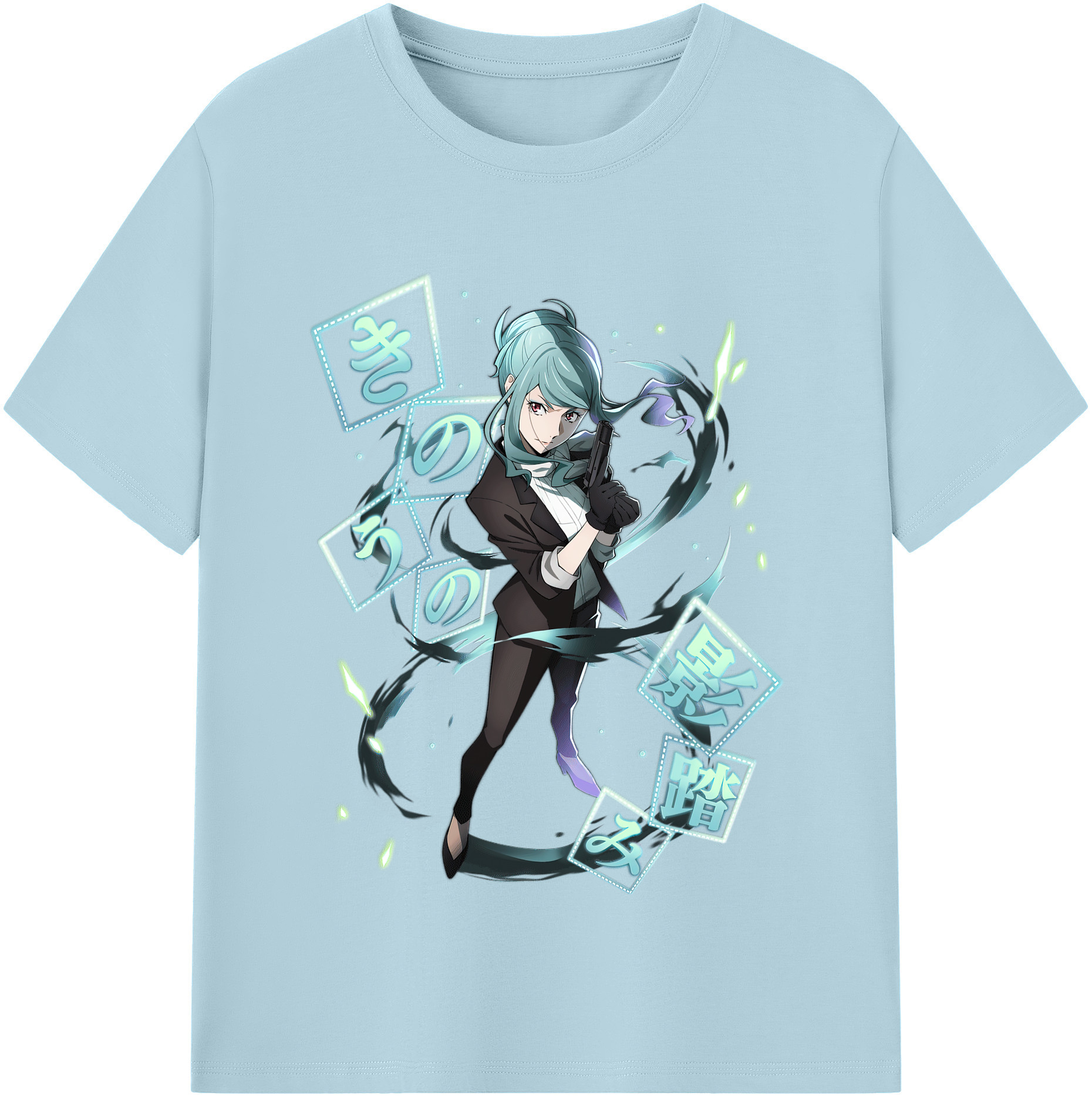 （画像用） 文豪ストレイドッグス Bungo Stray Dogs 綿100％半袖Tシャツ（フロントプリント）
